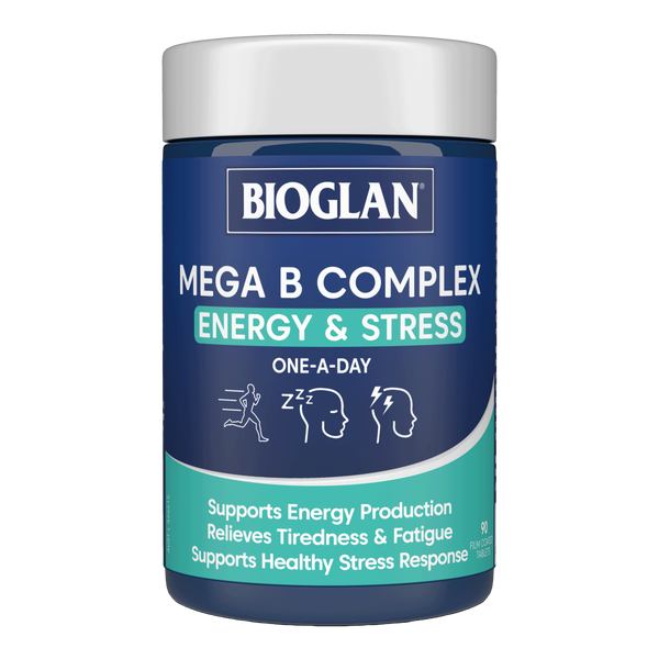 Bioglan Mega B Complex Energy & Stress 90s