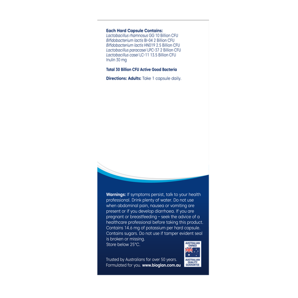 Bioglan Platinum Probiotics 30 Billion 30s