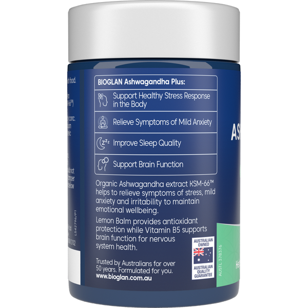 Bioglan Ashwagandha Plus 60s