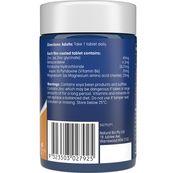 Bioglan Zinc Forte High Strength 40mg