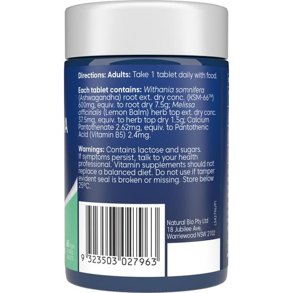 Bioglan Ashwagandha Plus 60s