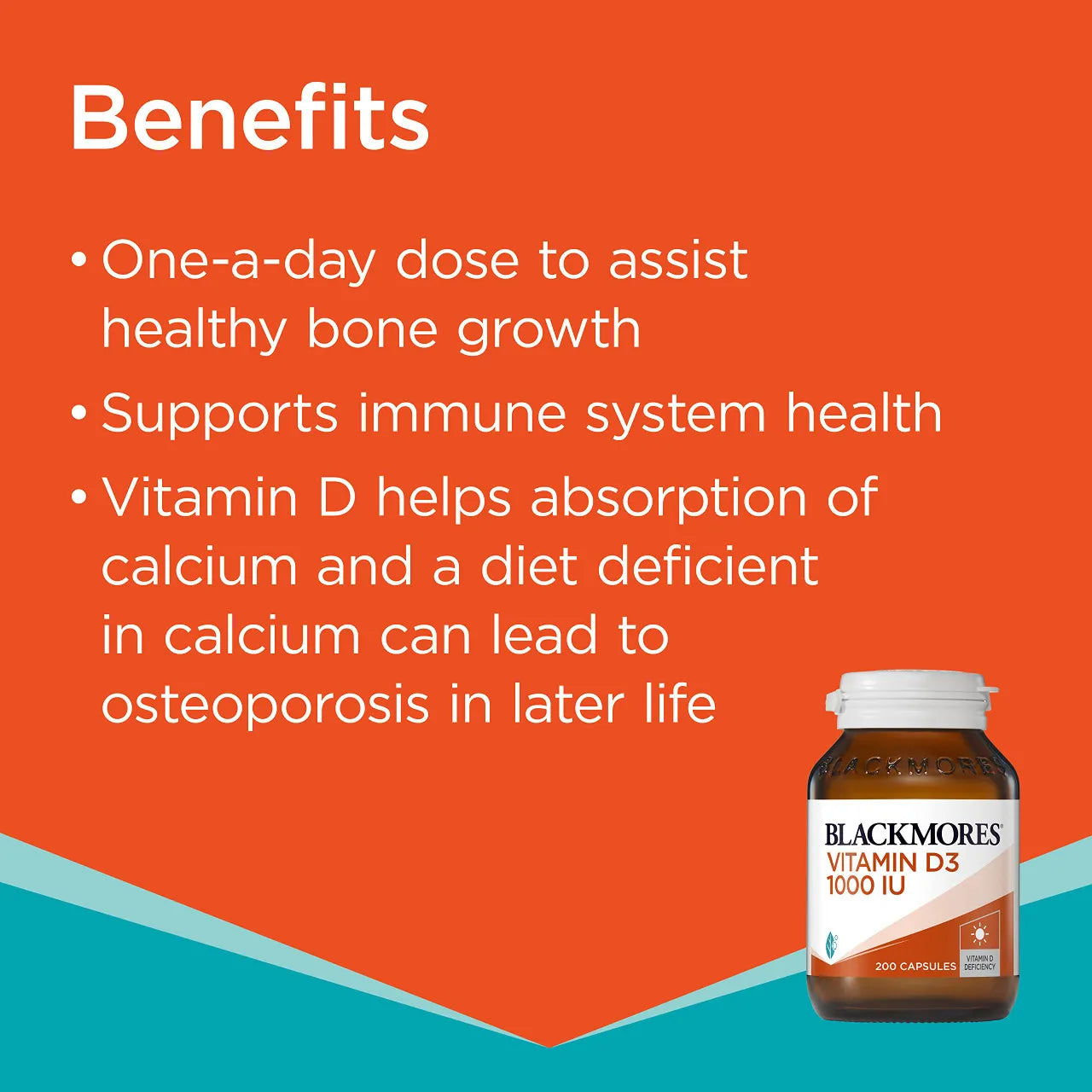 Blackmores Vitamin D3 1000 IU