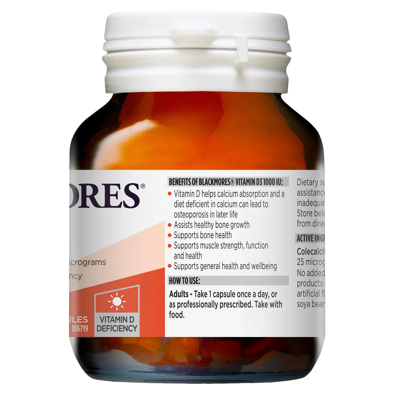 Blackmores Vitamin D3 1000 IU