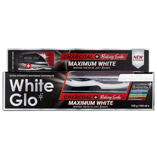 Charcoal + Baking Soda Maximum White Toothpaste 150g