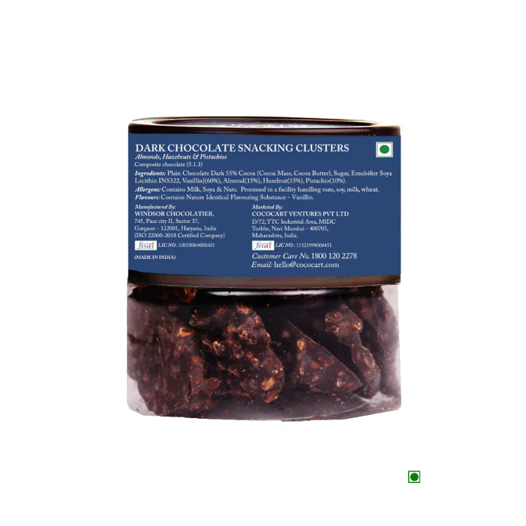 Dark Chocolate Snacking Clusters