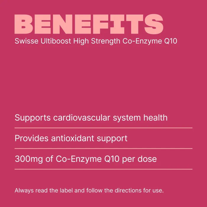 Swisse Ultiboost High Strength Co-Enzyme Q10