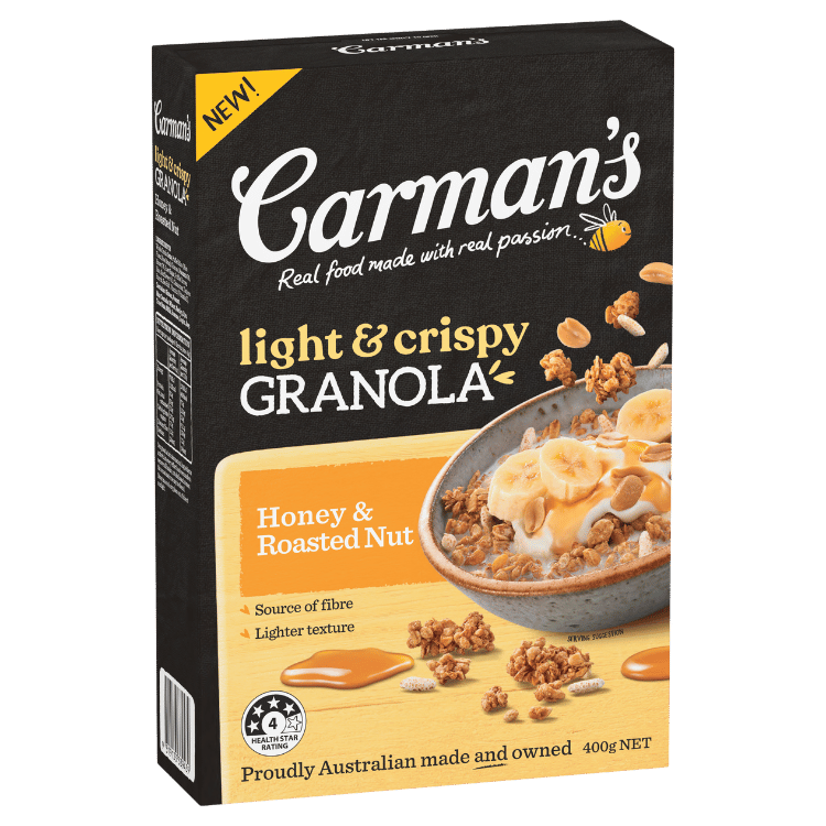 Light & Crispy Granola Honey & Roasted Nut