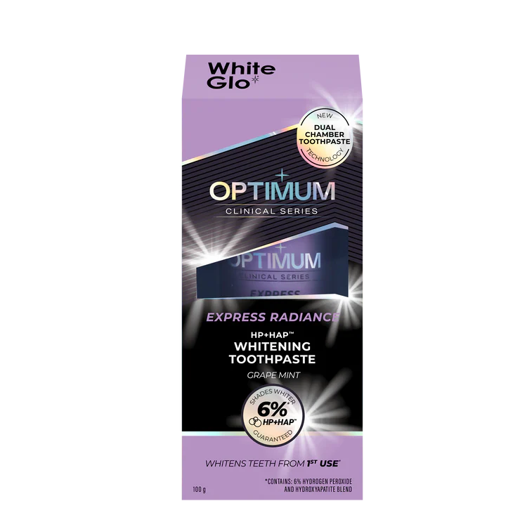 OPTIMUM EXPRESS RADIANCE Whitening Toothpaste