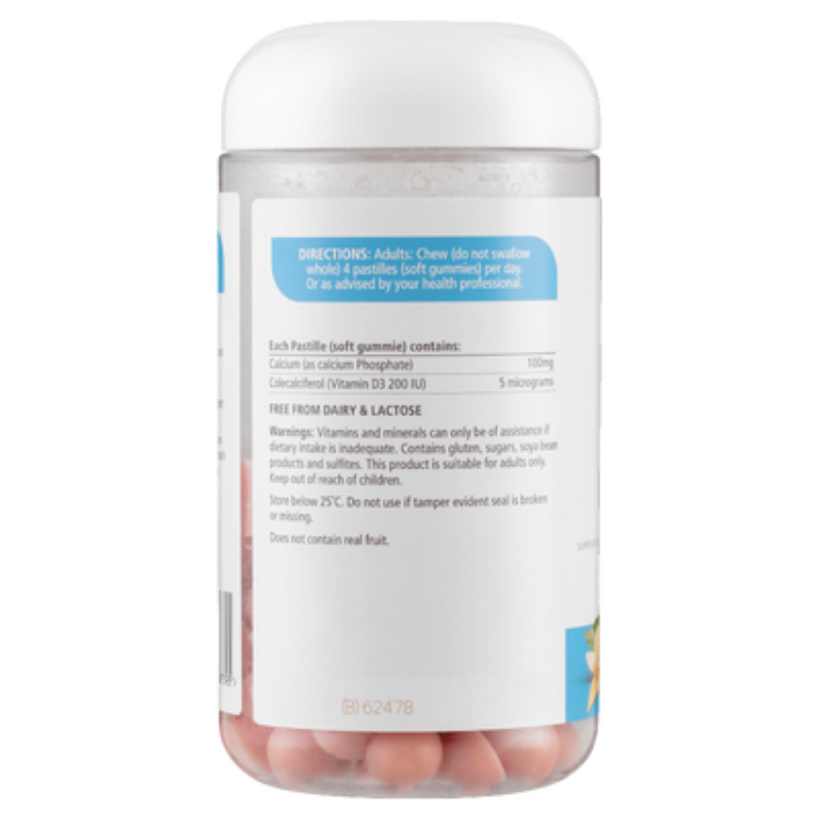 Nature’s Way Adult Vita Gummies Calcium + Vitamin D3 130s