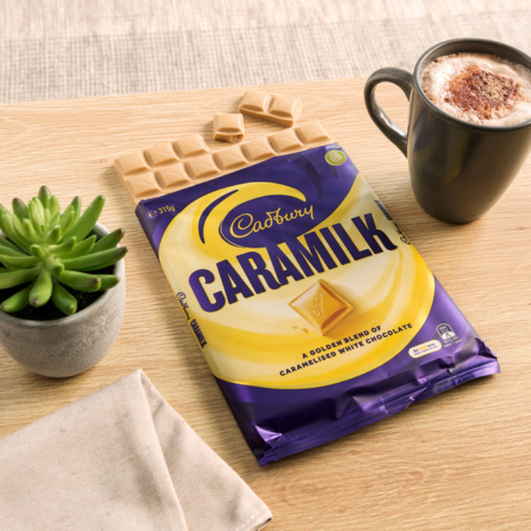 Cadbury Caramilk Caramelised White Chocolate Large Block 315g
