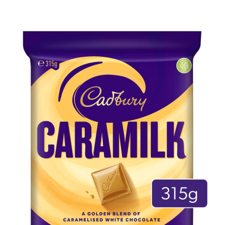 Cadbury Caramilk Caramelised White Chocolate Large Block 315g