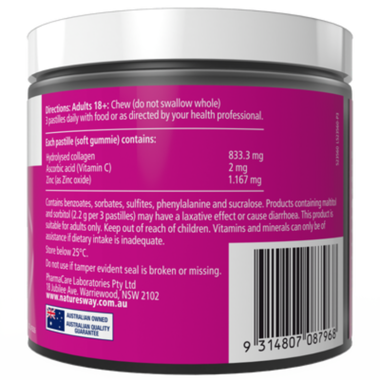 Collagen + Vitamin C Gummies – 45 Gummies