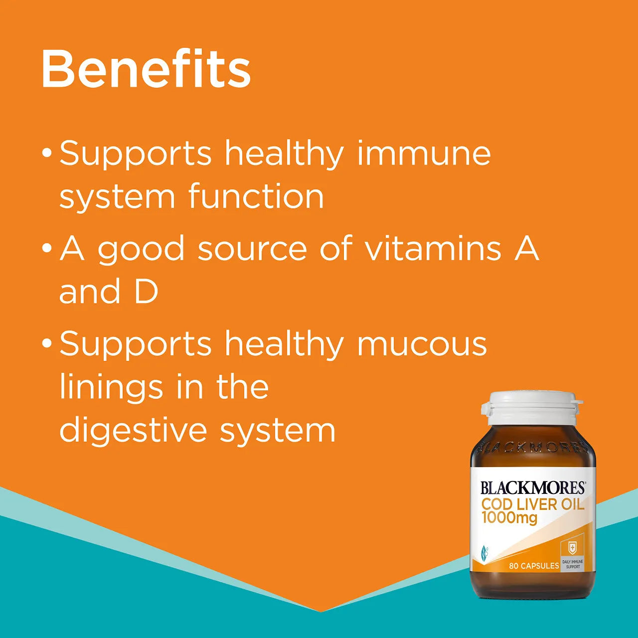Blackmores Cod Liver Oil 1000mg