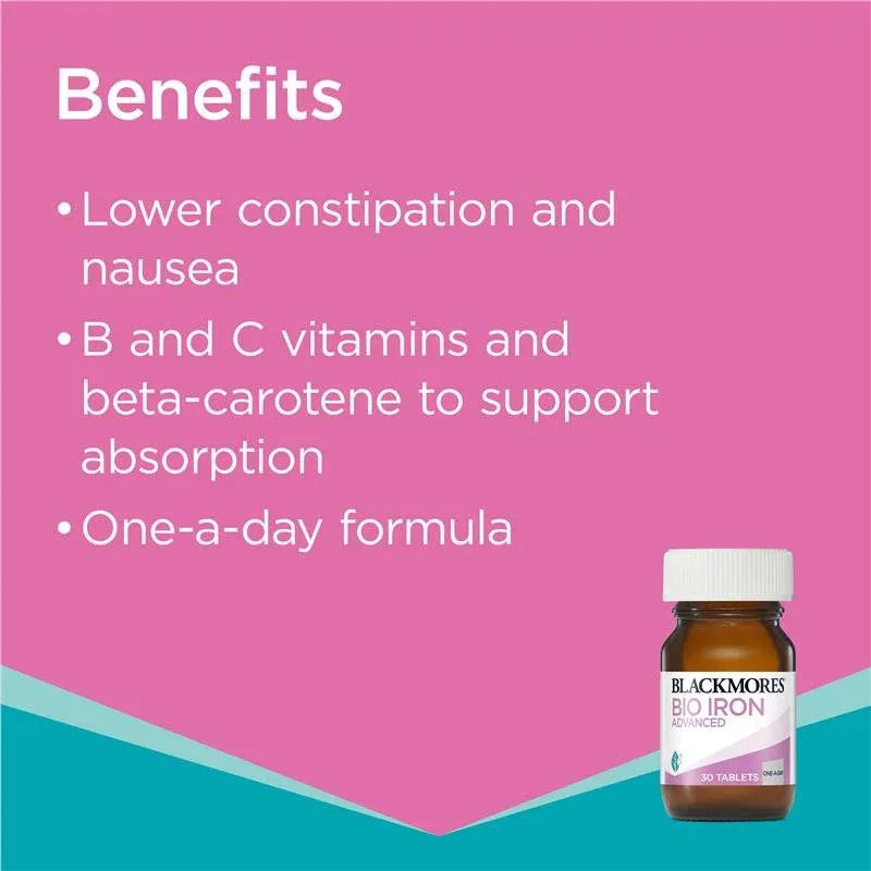 Blackmores Bio Iron Advanced