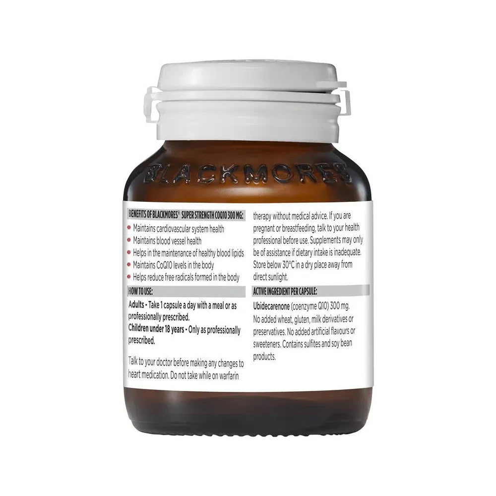 Blackmores Super Strength CoQ10 300mg