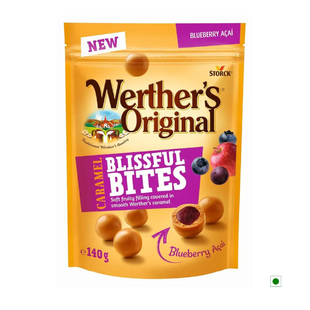 Werther's Original Blissful Bites Blueberry Acai 140g