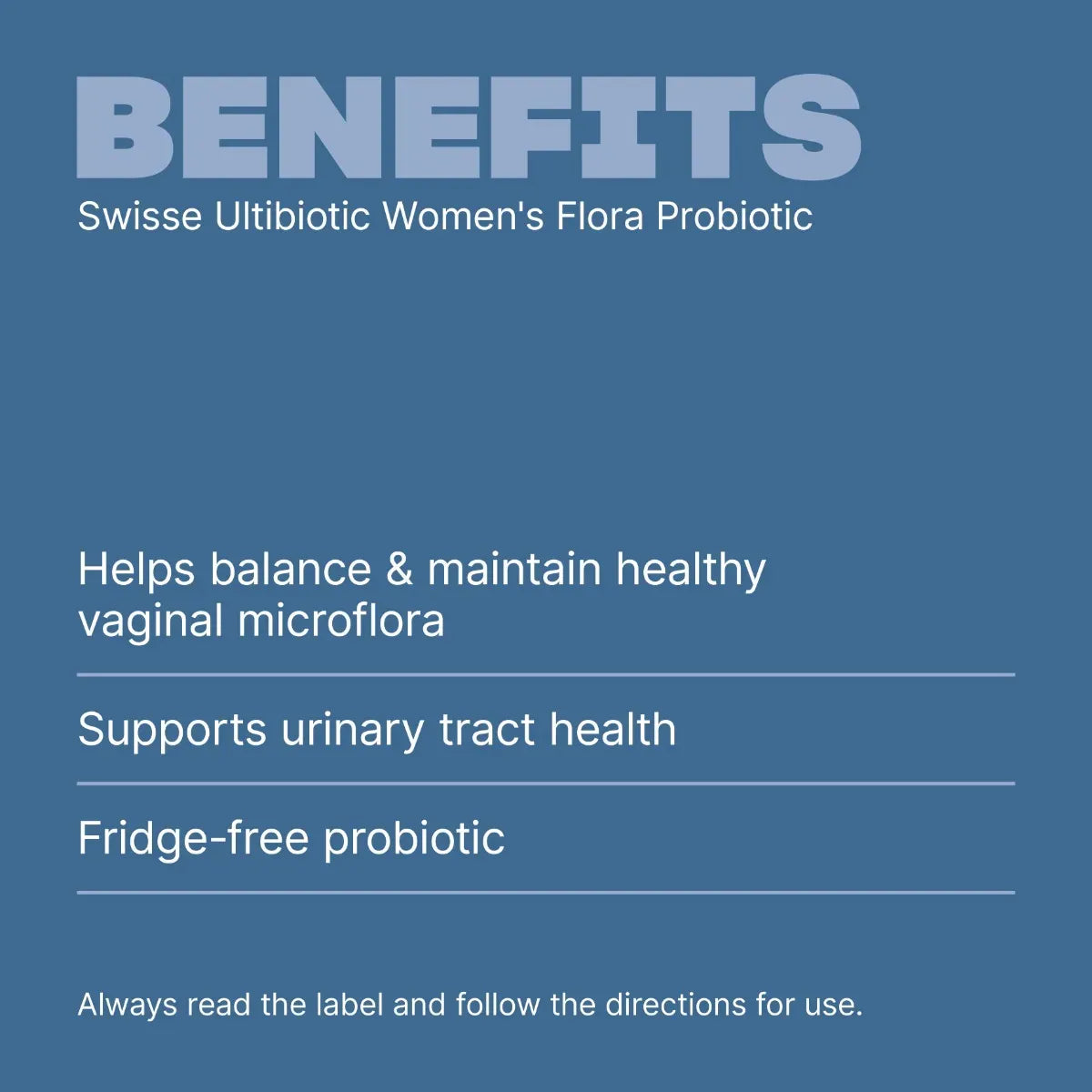 Swisse Ultibiotic Women's Flora Probiotic