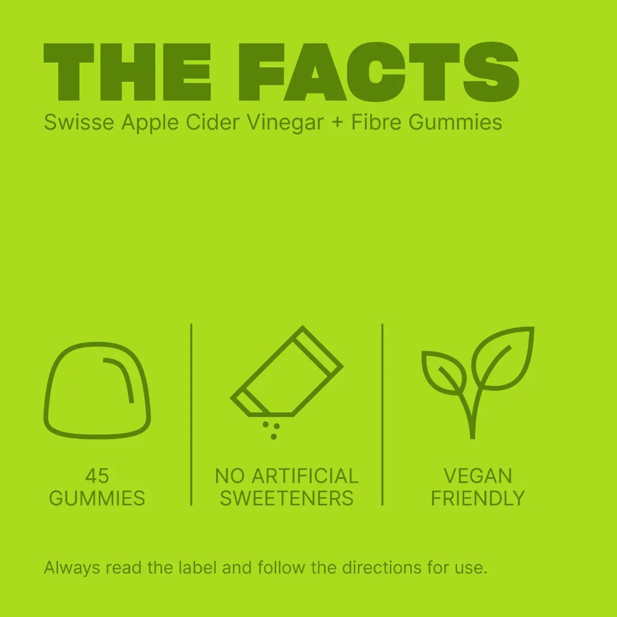 Apple Cider Vinegar + Fibre Gummies