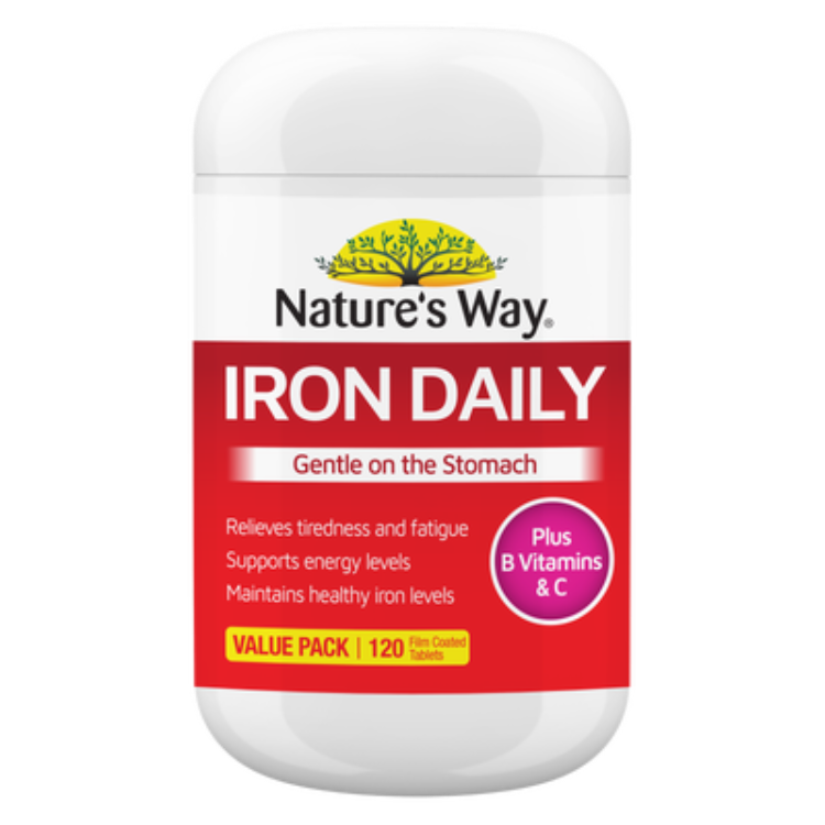 Nature’s Way Iron Daily 120s