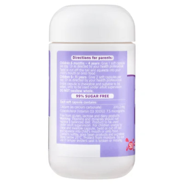 Nature’s Way Kids Smart Bursts Calcium + Vitamin D3