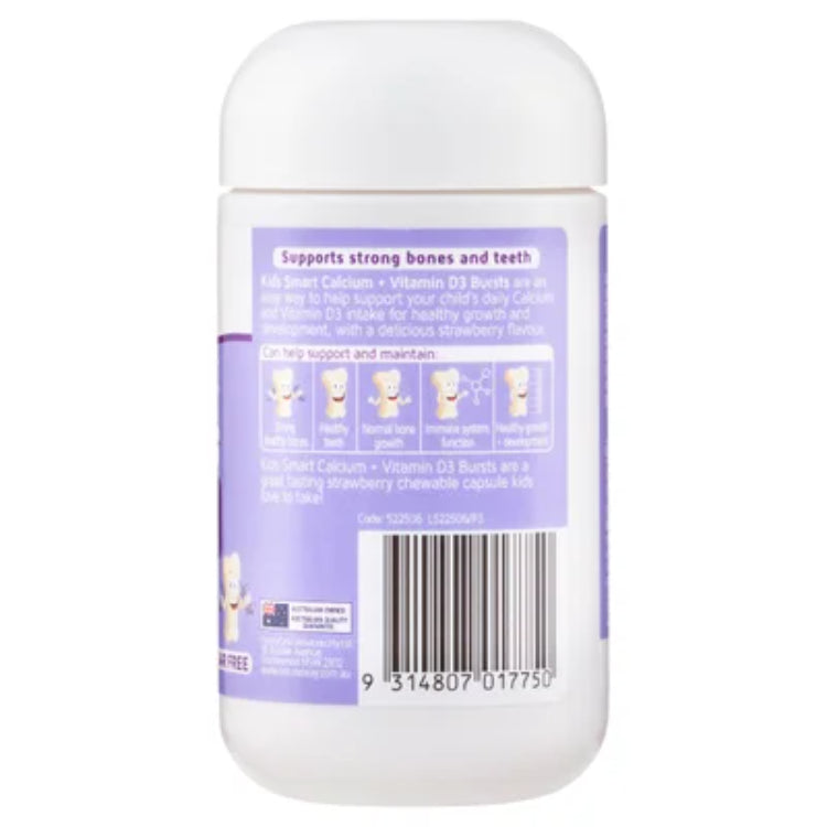 Nature’s Way Kids Smart Bursts Calcium + Vitamin D3