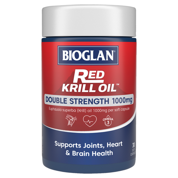 Bioglan Red Krill Oil Double Strength 1000mg 60s