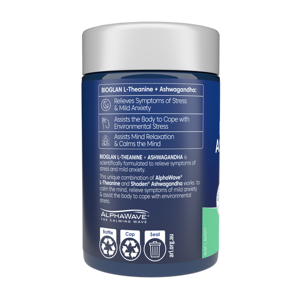 Bioglan L-Theanine + Ashwagandha