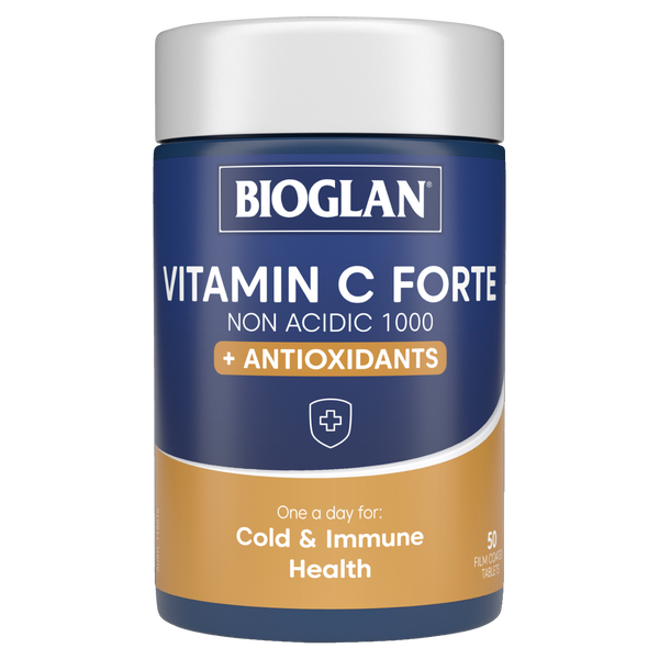 Bioglan Vitamin C Forte Non Acidic 1000mg 50s