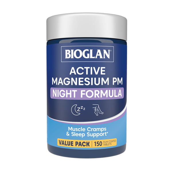 Bioglan Active Magnesium PM Night Formula 150s