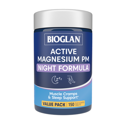 Bioglan Active Magnesium PM Night Formula 150s