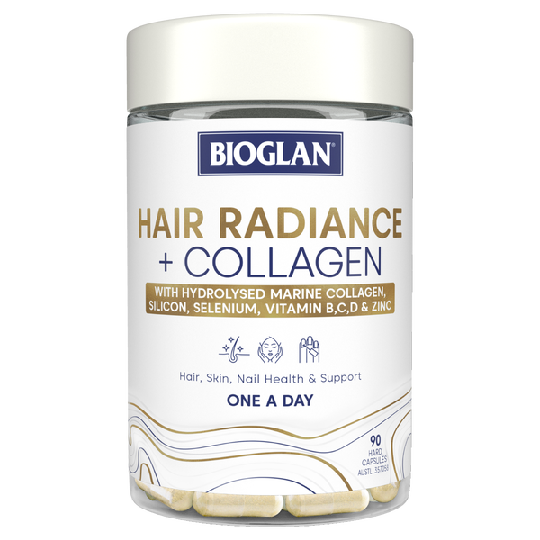 Bioglan Hair Radiance + Collagen 90 Capsules