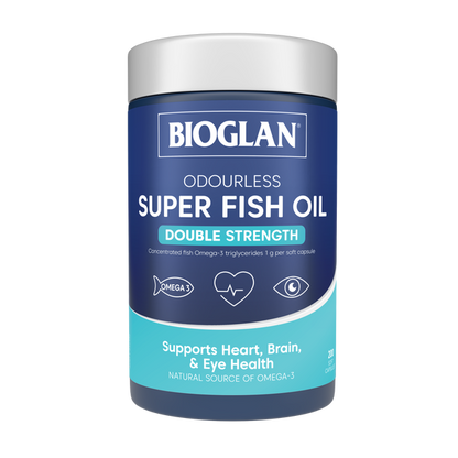 Bioglan Odourless Super Fish Oil Double Strength 200s