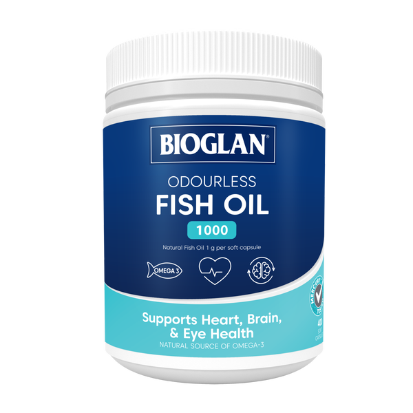 Bioglan Odourless Fish Oil 1000mg 400s