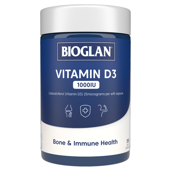 Bioglan Vitamin D3 1000IU 250s