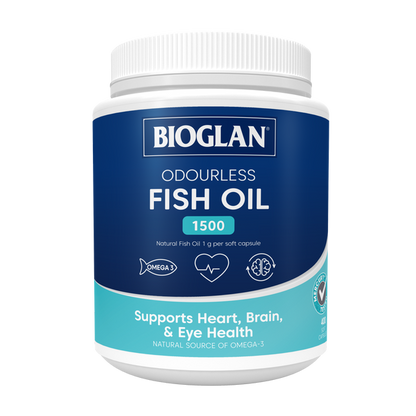 Bioglan Odourless Fish Oil 1500mg 400s