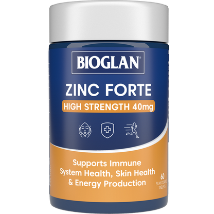 Bioglan Zinc Forte High Strength 40mg
