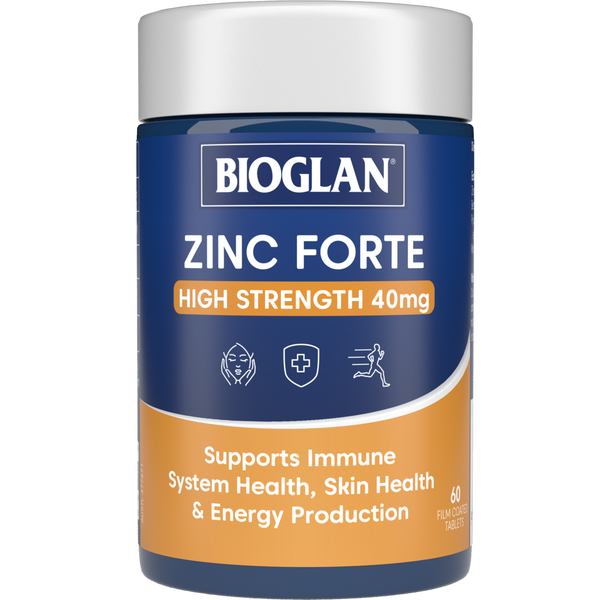 Bioglan Zinc Forte High Strength 40mg