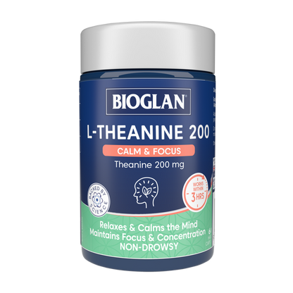 Bioglan L-Theanine 200 Calm & Focus 60s