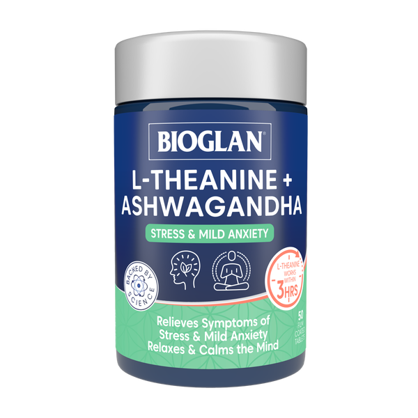 Bioglan L-Theanine + Ashwagandha