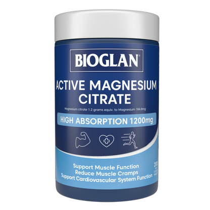Bioglan Active Magnesium Citrate 200s
