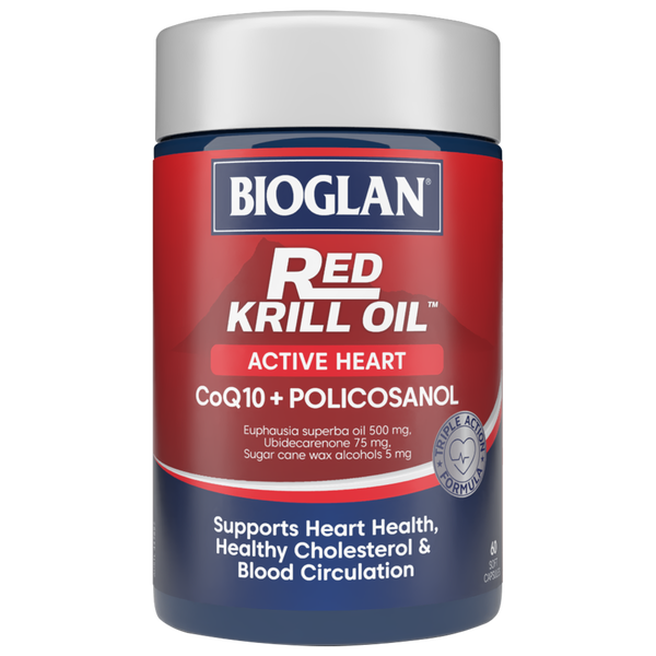 Bioglan Red Krill Oil Active Heart 60s