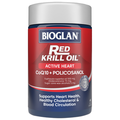 Bioglan Red Krill Oil Active Heart 60s