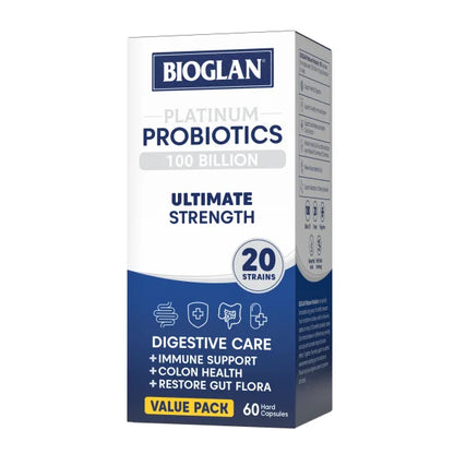 Bioglan Platinum Probiotics 100 Billion 60s