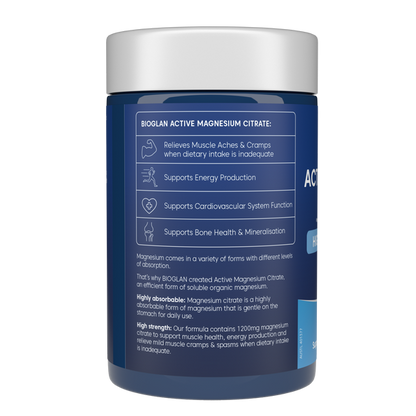 Bioglan Active Magnesium Citrate 200s