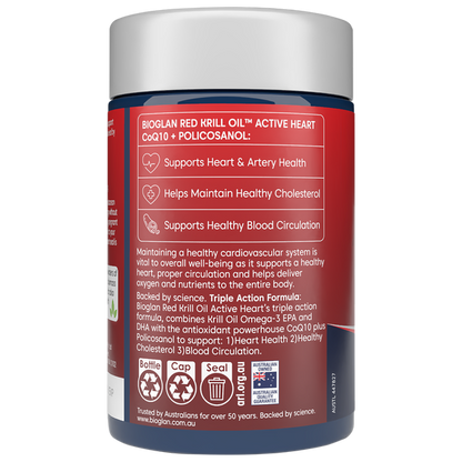 Bioglan Red Krill Oil Active Heart 60s