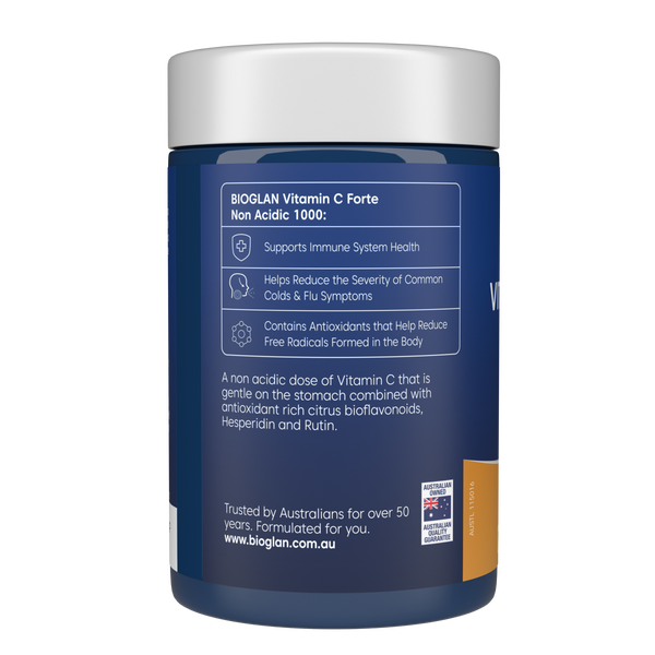 Bioglan Vitamin C Forte Non Acidic 1000 150s