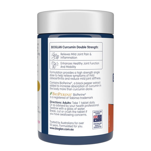 Bioglan Curcumin Double Strength 70s