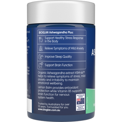Bioglan Ashwagandha Plus 60s