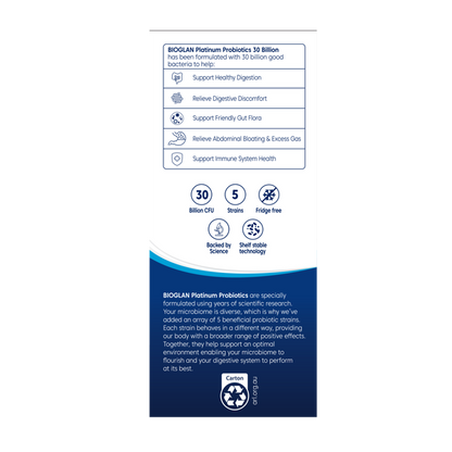 Bioglan Platinum Probiotics 30 Billion 30s
