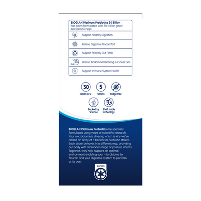 Bioglan Platinum Probiotics 30 Billion 120s
